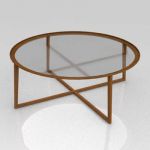 Curio coffee table with a vatiety of tops. 43"...
