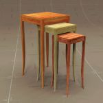 The Barbara Barry Nesting Tables 
Collection
