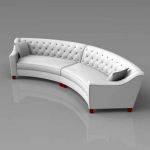 Riemann curved tufted sofa from Home Decorators Co...