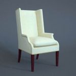 Martin Host Chair by Hickory, with loose cushion a...