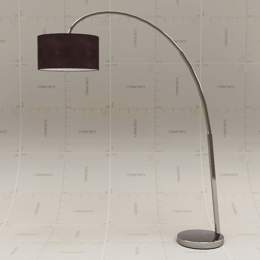 West Elm Overarching Floor Lamp 
Charcoal. 