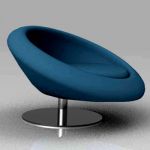 Moon lounge chair by Arketipo