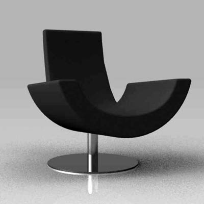 Arketipo Fly lounge chair. 