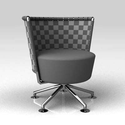 The Circo swivel chair by Cor; 
strapped back ver.... 