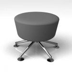 Circo stool by Cor. A choice of two 
pesestals