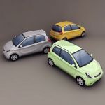 This set contains 4 models of low 
poly cars (ful...