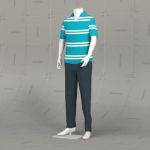 Male Mannequin with Polo Shirt
