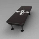 A selection of padded benches and 
day beds from ...