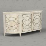 Hickory Chair Duchamp Demilune 
Sideboard