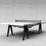 Slab Table by Snarkitecture. Constructed from wood...
