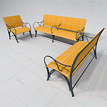 <br>Wrought Benches
<br>Revit� Render...