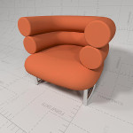 Art421 Chair<br>Revit(tm) Render 
Ready<...