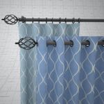 Generic, adjustable drapes, currently set to a 90&...