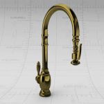 Waterstone 5600-4 faucet suite, including pull-dow...