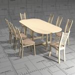 Taru 2 foldable dining table