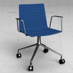 Flex chair, 4 caster version, designed by Piergior...