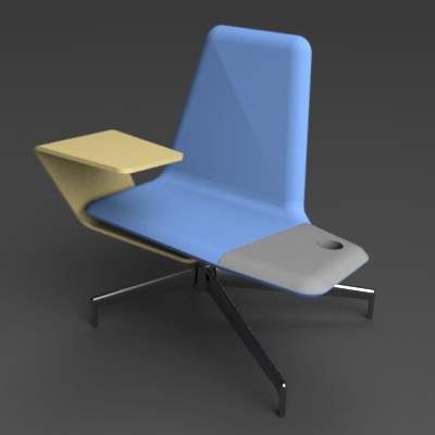 The Harbor lounge work chair from Haworth. With a .... 