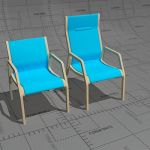 Kari X easy chairs, frame form pressed birch or be...