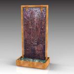 Niagara water feature; copper and slate. Approx he...