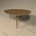 Via CPH Oval Tables in two sizes and 
materials. ...