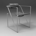Seconda chair with arms