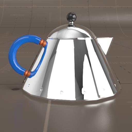 Alessi Graves Mg33 Teapot. 