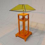 Table Lamp, Formats Available: 3DS, 
DWG, FBX, DA...