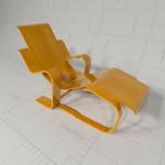 Wood "Reclining Chair" by Marcel 
Breue...