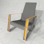 Prouve Cite Lounge Chair designed 
Jean Prouve - ...