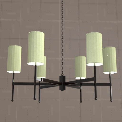 Tigermoth Stem SET, contains a 
chandelier and a .... 