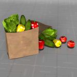 Groceries Food Bag
