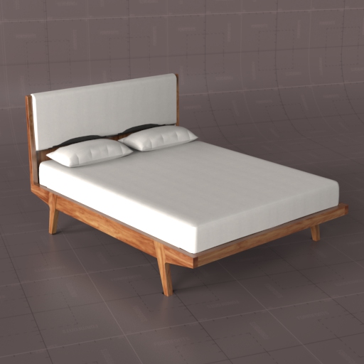 Modern Bed Linen Weave. 