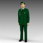 Canadian army figures...dress uniform 
and cadet