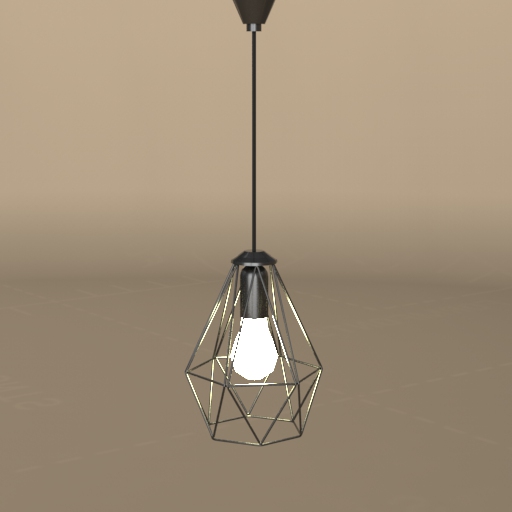 Geometric Pendant Lamp. 