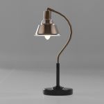Rose Copper Table Lamp