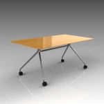 Wilkhahn rectangular conference 
table. Approx 70...
