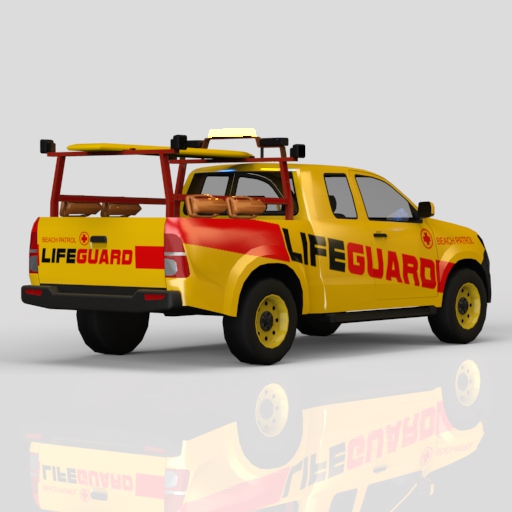 Lifeguard Truck. 