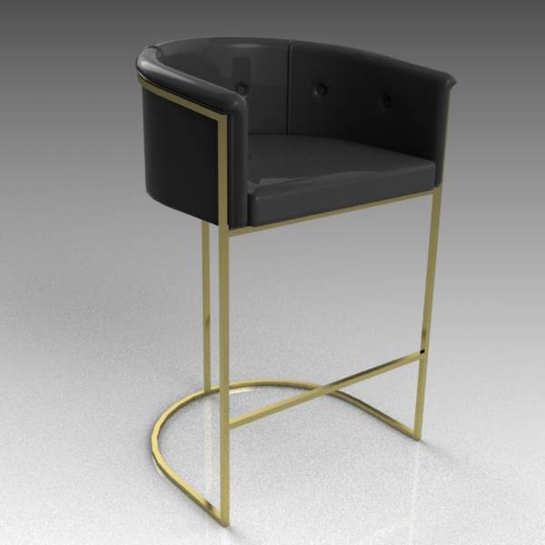 Calvin bar/counter stool from Arterior. 99cm high. 