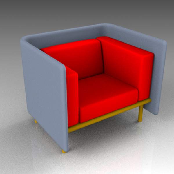 Floater armchair range from COR. 
Modular design,.... 