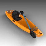 Sit on top kayak. Available in two 
versions...me...