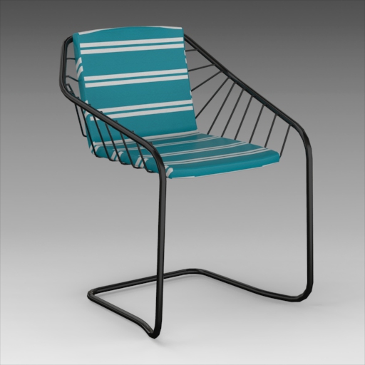 Cantilever Lounge Chair. 