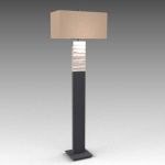 Seton floor and table lamp by 
Uttermost. Constru...