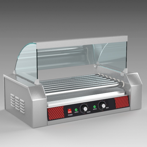 Generic Commercial Roller Grilling 
Machine. 