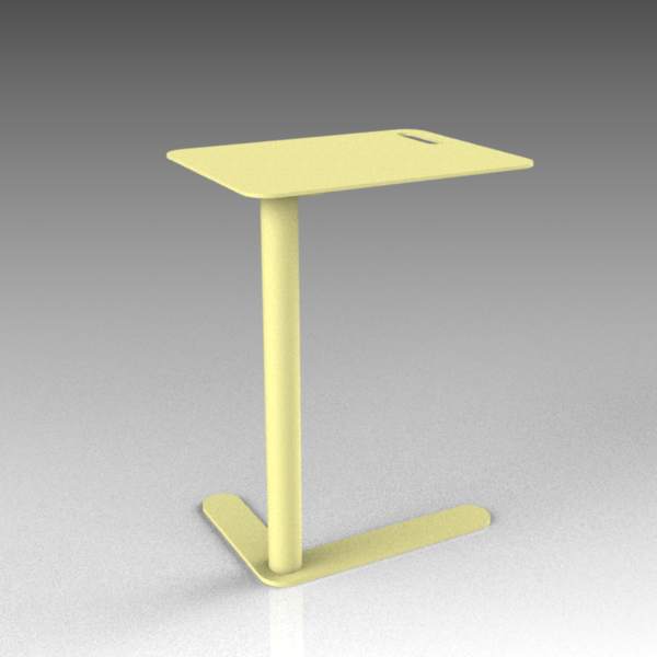 Trailer metal side table by Martela. 
Available i.... 