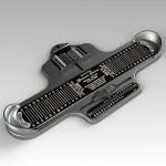 The Brannock device for determining 
shoe size.