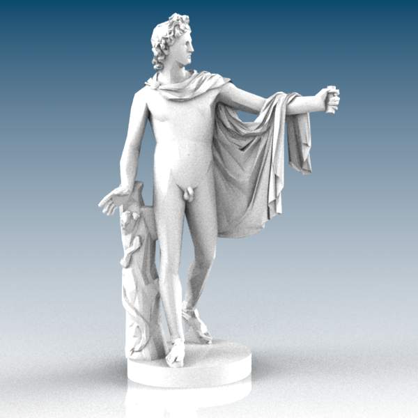 Statue of Apollo Belvedere. Nominally 
life-size,.... 