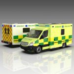 European Ambulances Set 2 (UK)
