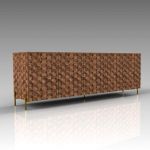 Raffael carved media console from 
Crate & 
...