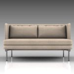 Bloke 60 inch sofa from Blu Dot. Arm 
and armless...