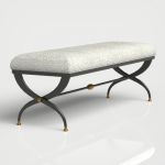 French S Curve Bench